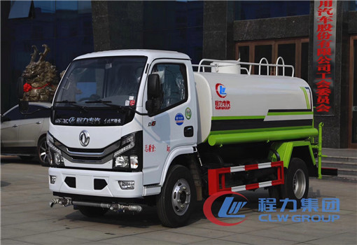 程力首臺(tái)國(guó)六灑水車(chē)