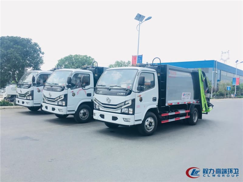 國(guó)六小多利卡6方壓縮垃圾車