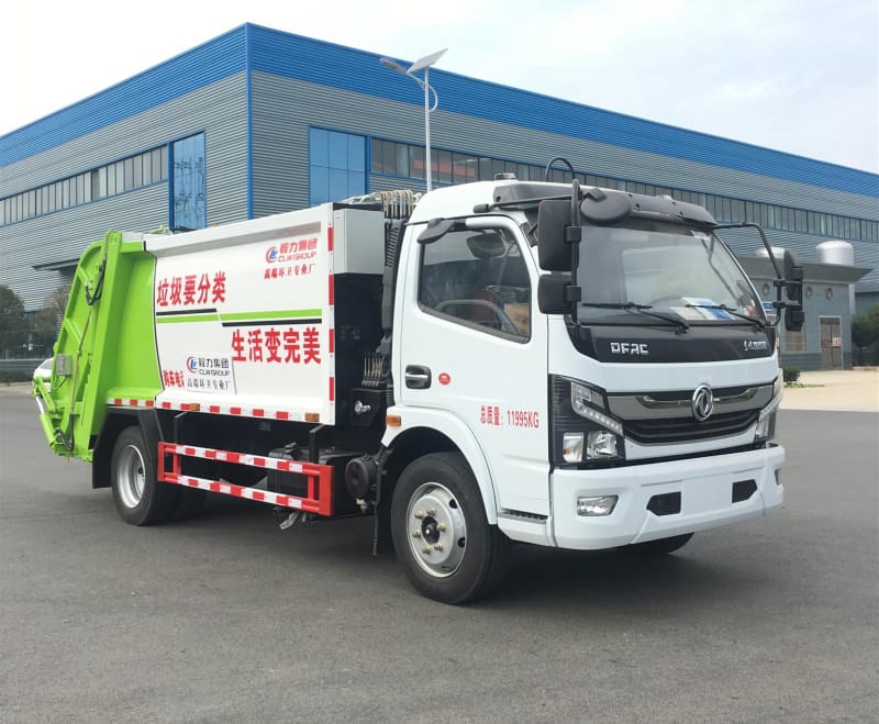 國(guó)六大多利卡8方壓縮式垃圾車CLW5090ZYS6