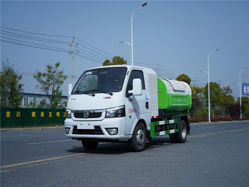 東風途逸純電動車廂可卸式垃圾車廠家直賣